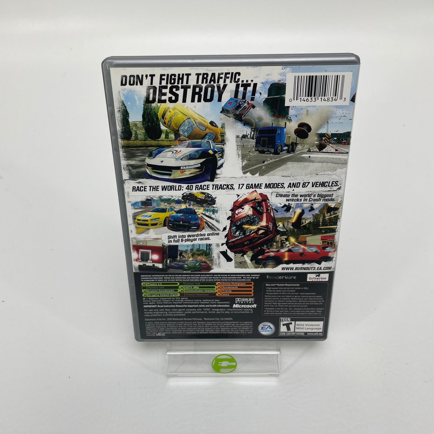 Burnout 3 Takedown (Microsoft Xbox, 2004)