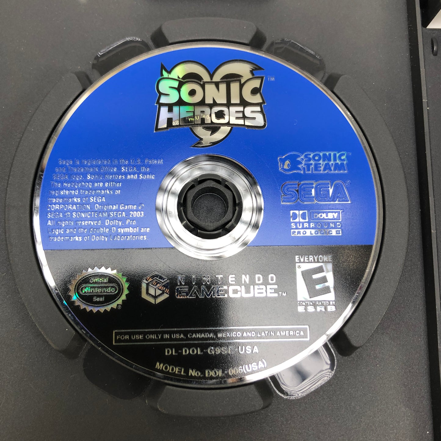 Sonic Heroes (Nintendo GameCube, 2004)