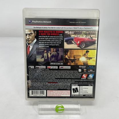 Mafia II (Sony PlayStation 3 PS3, 2010)