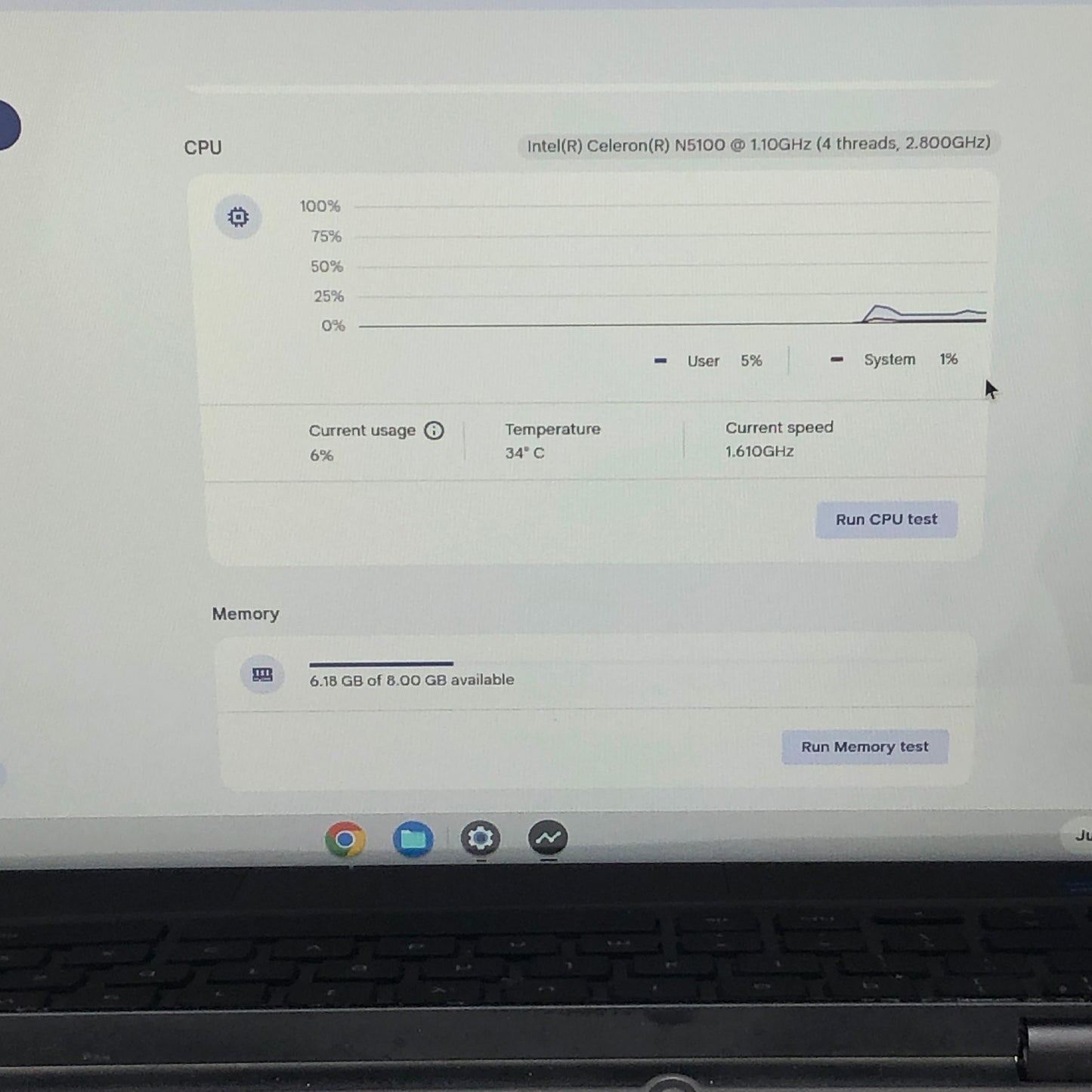 Dell Chromebook 3110 2-in-1 P30T 11.6" Celeron N5100 1.6GHz 8GB RAM 64GB SSD