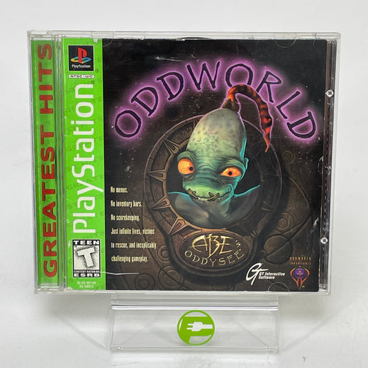 Oddworld Abe's Oddysee (Sony PlayStation 1 PS1, 1997)