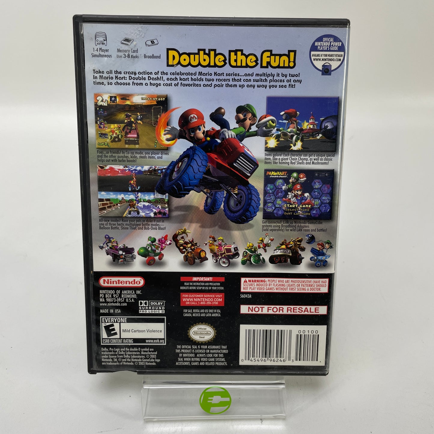 Mario Kart Double Dash [Not For Resale] (Nintendo GameCube, 2003)