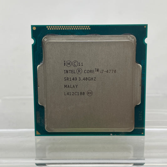 Intel Core i7-4770 3.40GHz Quad Core SR149 8 Thread LGA 1150