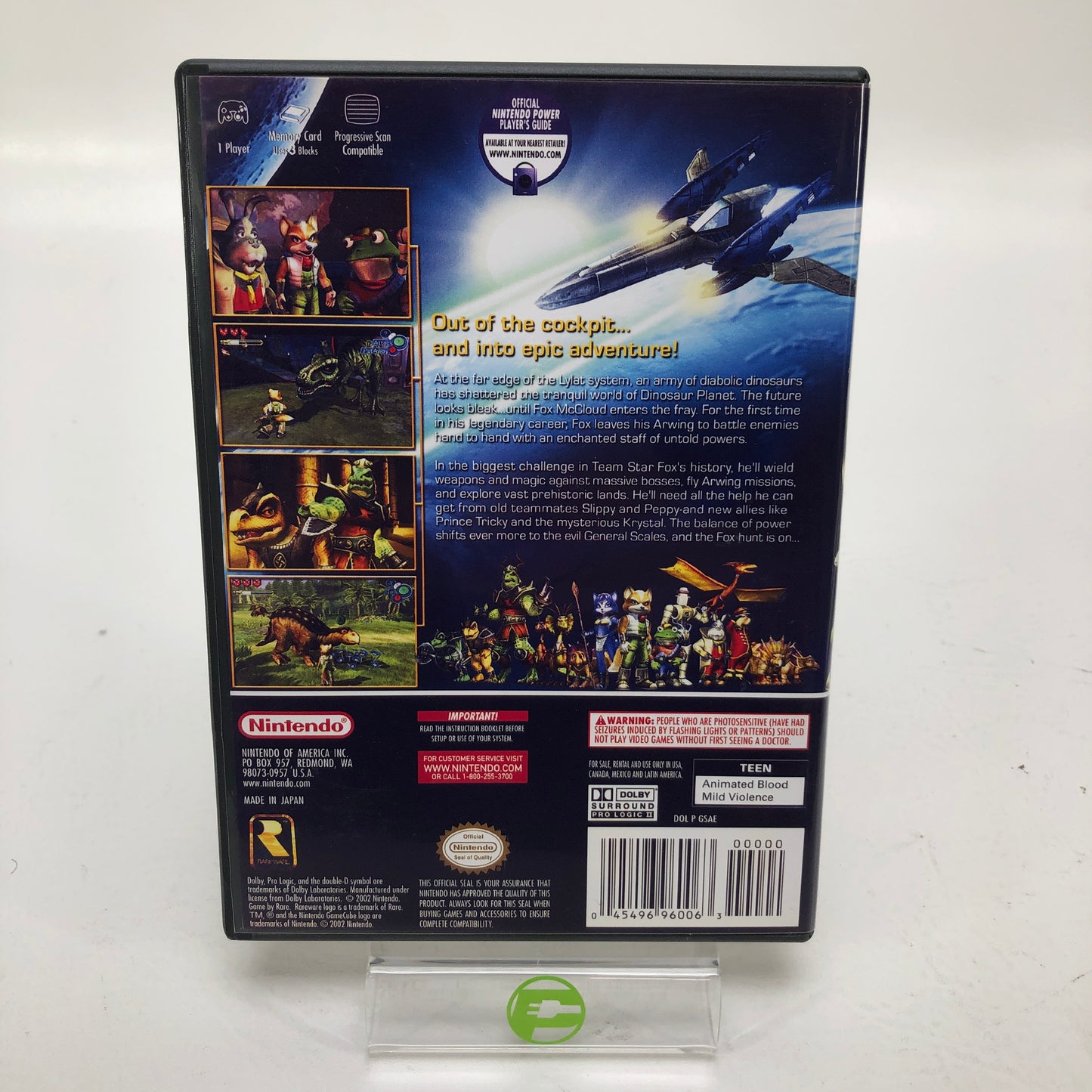 Star Fox Adventures [Player's Choice] (Nintendo GameCube, 2002)