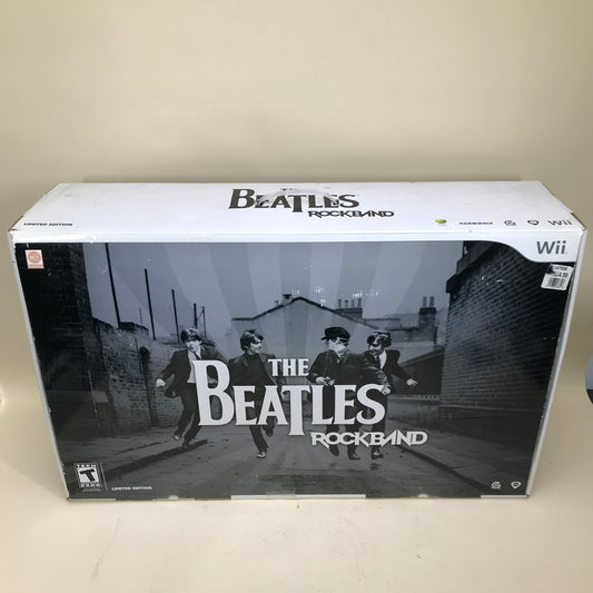 New The Beatles: Rock Band [Limited Edition] (Nintendo Wii, 2009)