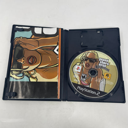 Grand Theft Auto San Andreas (Sony PlayStation 2 PS2, 2004)
