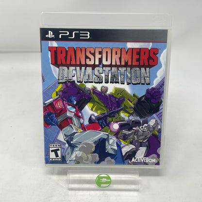 Transformers: Devastation (Sony PlayStation 3 PS3, 2015)