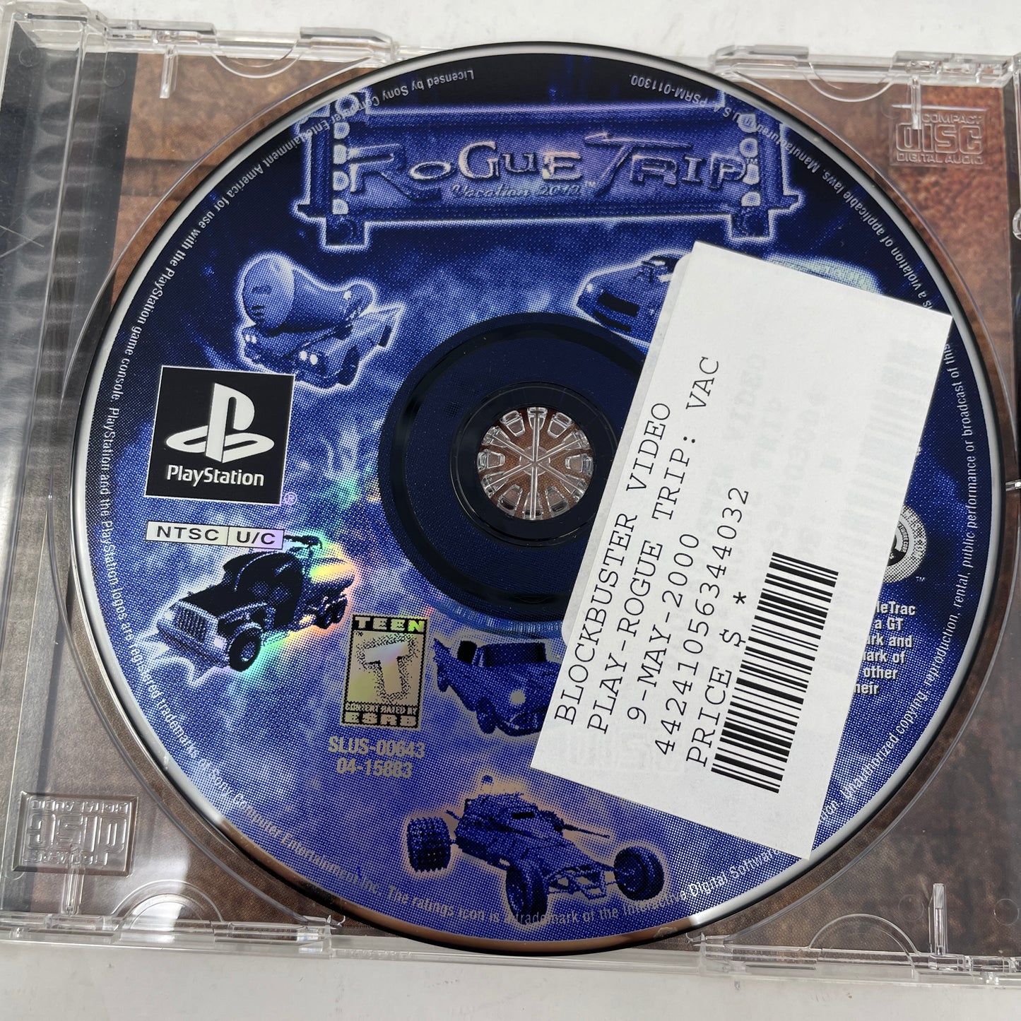 Rogue Trip Vacation 2012 (Sony PlayStation 1 PS1, 1998)