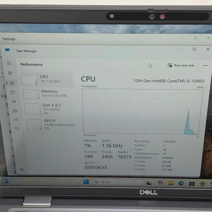 Dell Latitude 7430 P135G i5-1245U  32GB RAM 512GB