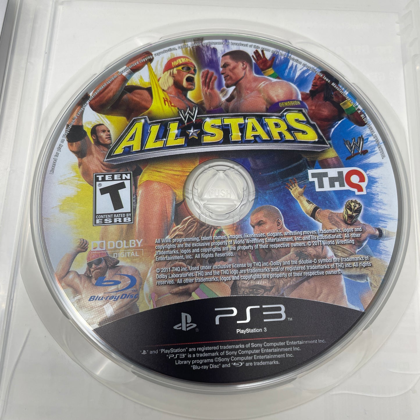 WWE All Stars (Sony PlayStation 3 PS3, 2011)