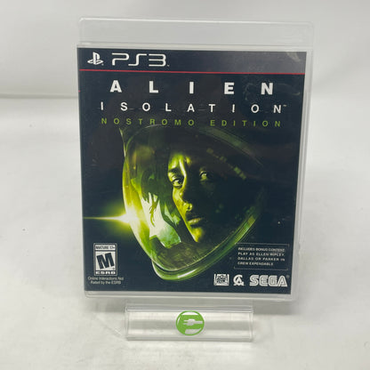 Alien: Isolation [Nostromo Edition] (Sony PlayStation 3 PS3, 2014)