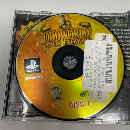 Oddworld Abes Exoddus (Sony PlayStation 1 PS1, 1998)