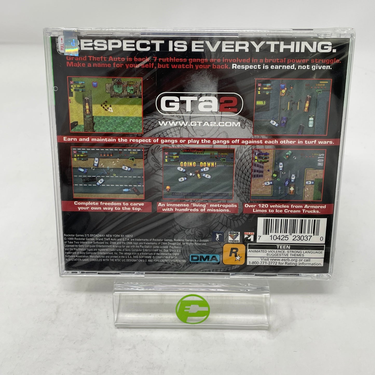 New Grand Theft Auto 2 (Sony PlayStation 1 PS1, 1999)