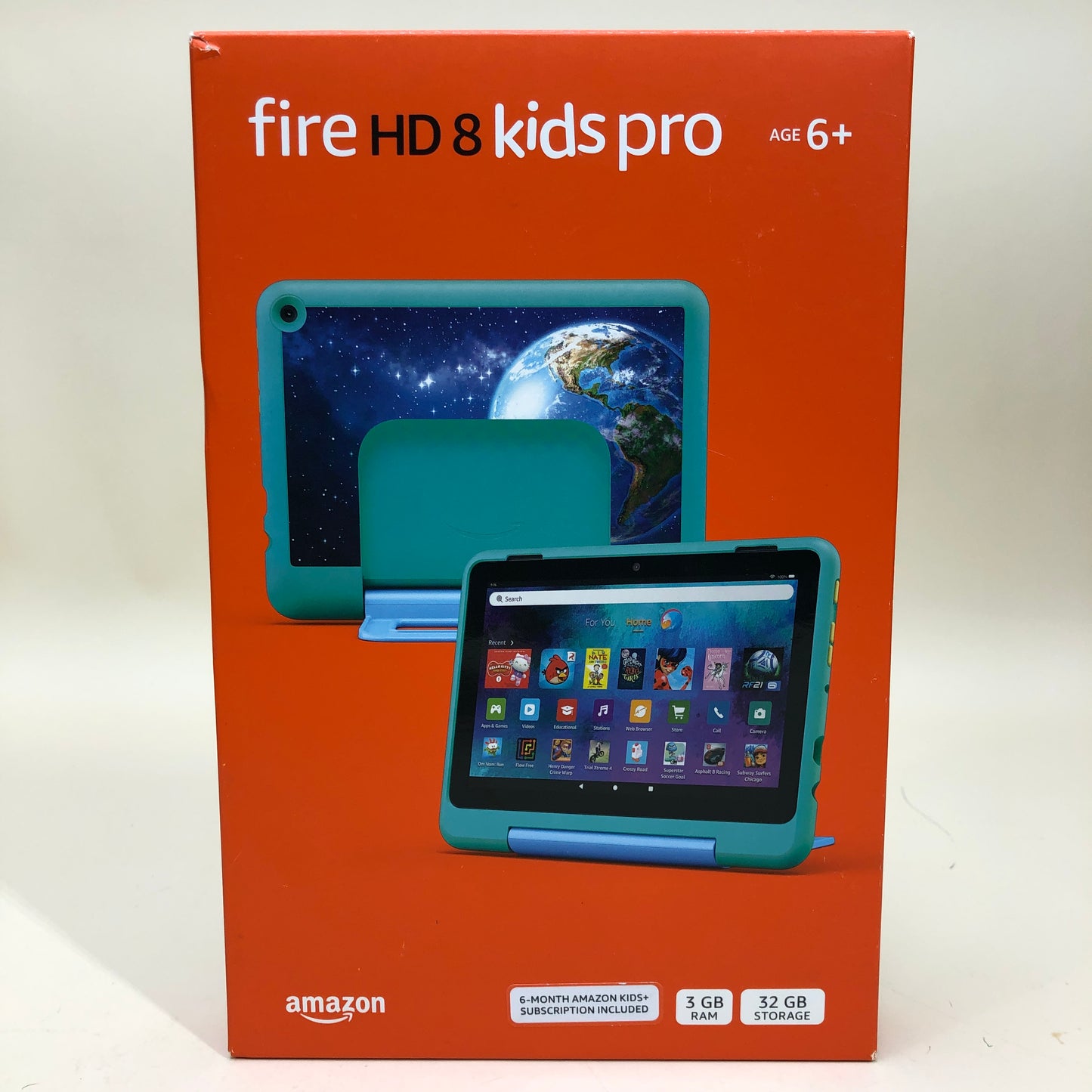 WiFi Only Amazon Fire HD 8 Kids Pro 32GB Hello Teal