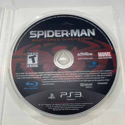 Spiderman: Shattered Dimensions (Sony PlayStation 3 PS3, 2010)