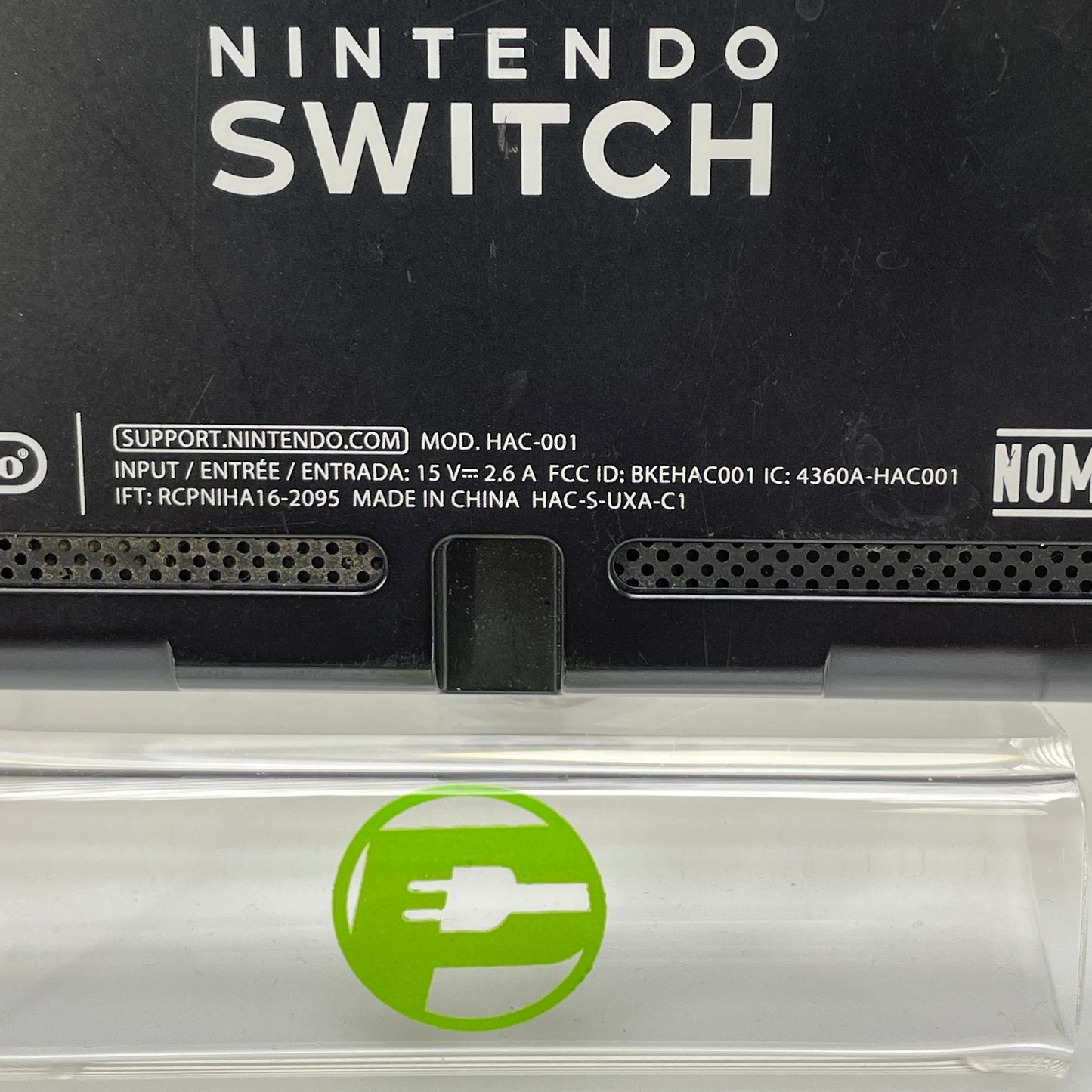 Nintendo Switch v1 Video Game Console HAC-001 Black