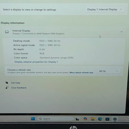 HP Laptop 255 G10 15.6" Ryzen 7 7730U 2.0GHz 32GB RAM 1TB SSD