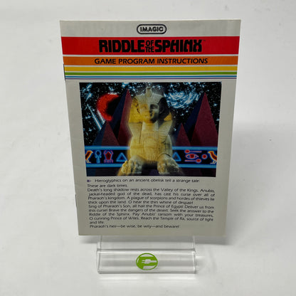 Riddle of the Sphinx (Atari 2600, 1981)