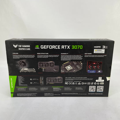 New Asus GeForce RTX 3070 8GB GDDR6 Graphics Card TUF-RTX3070-O8G-V2-GAMING