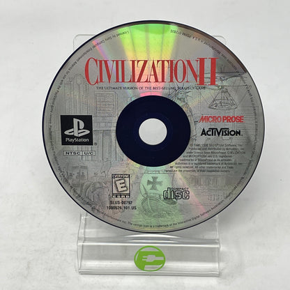 Civilization II (Sony PlayStation 1 PS1, 1998) Disc Only