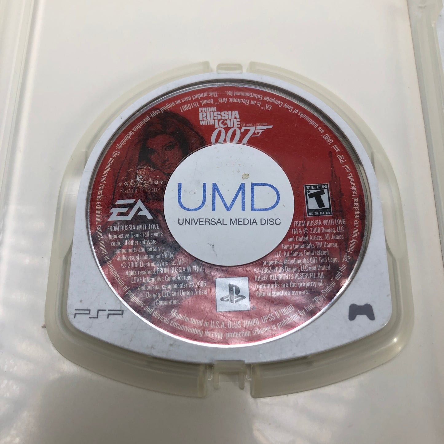 007 From Russia With Love (Sony PlayStation Portable PSP, 2006)