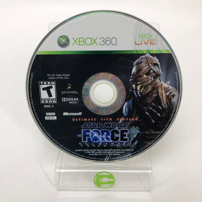 Star Wars: The Force Unleashed [Ultimate Sith Edition] (Microsoft Xbox 360,2009) Disc Only