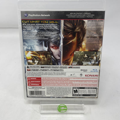 Metal Gear Rising: Revengeance (Sony PlayStation 3 PS3, 2013)