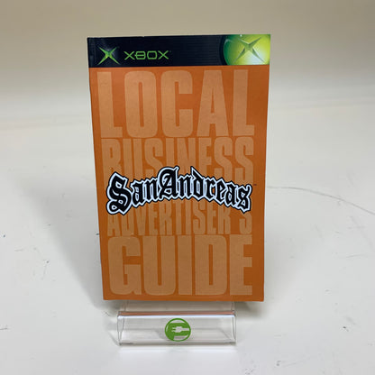 Grand Theft Auto San Andreas: Second Edition (Microsoft Xbox, 2005)