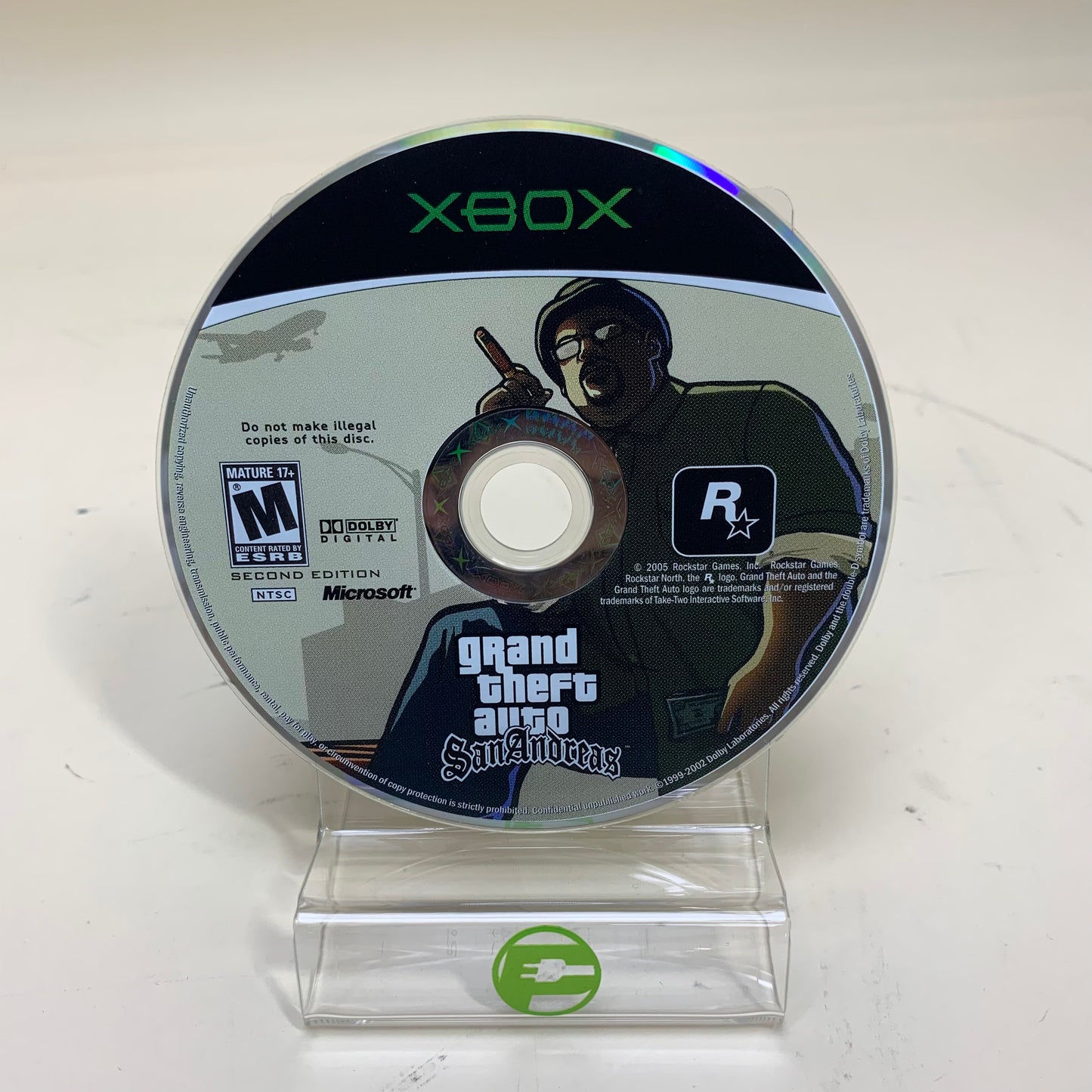 Grand Theft Auto San Andreas: Second Edition (Microsoft Xbox, 2005)