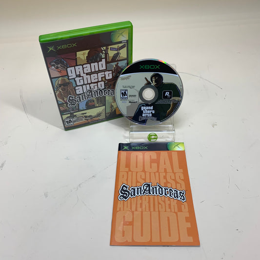 Grand Theft Auto San Andreas: Second Edition (Microsoft Xbox, 2005)