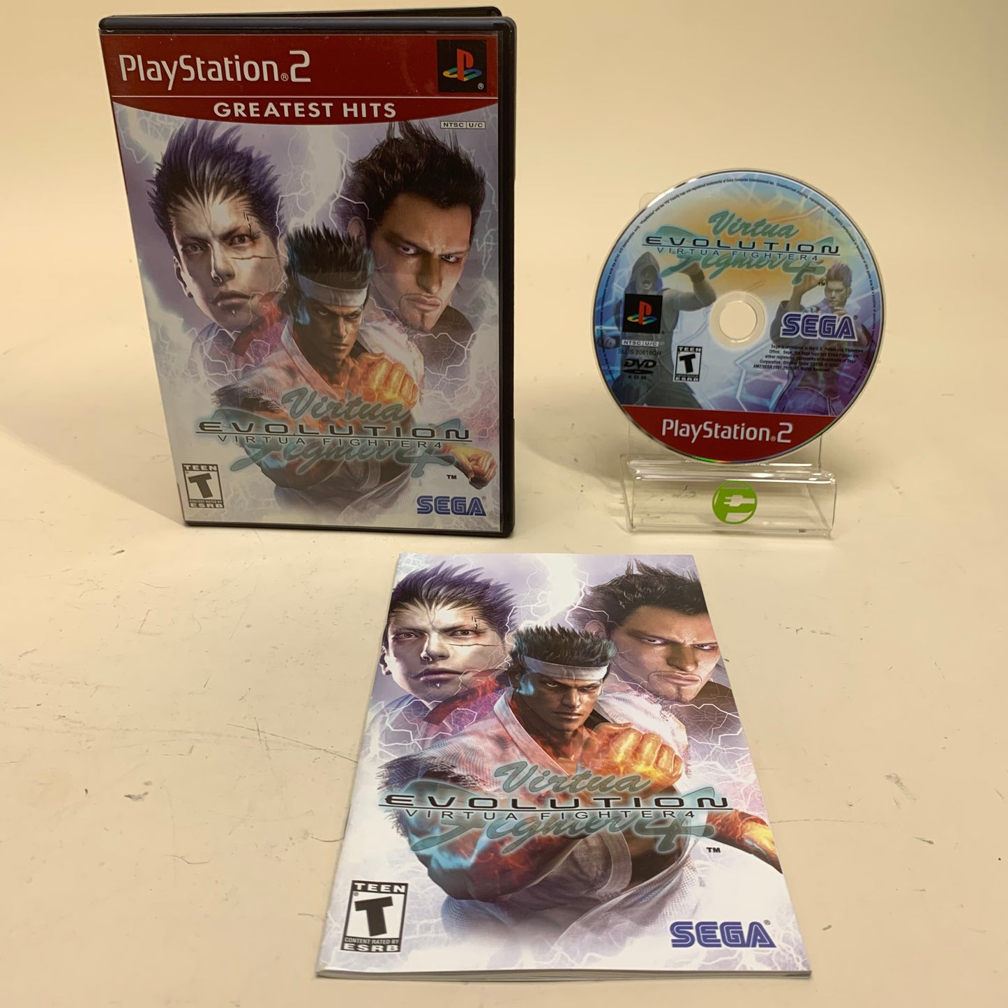 Virtua Fighter 4 Evolution (Sony PlayStation 2 PS2, 2003)
