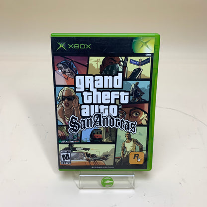 Grand Theft Auto San Andreas: Second Edition (Microsoft Xbox, 2005)