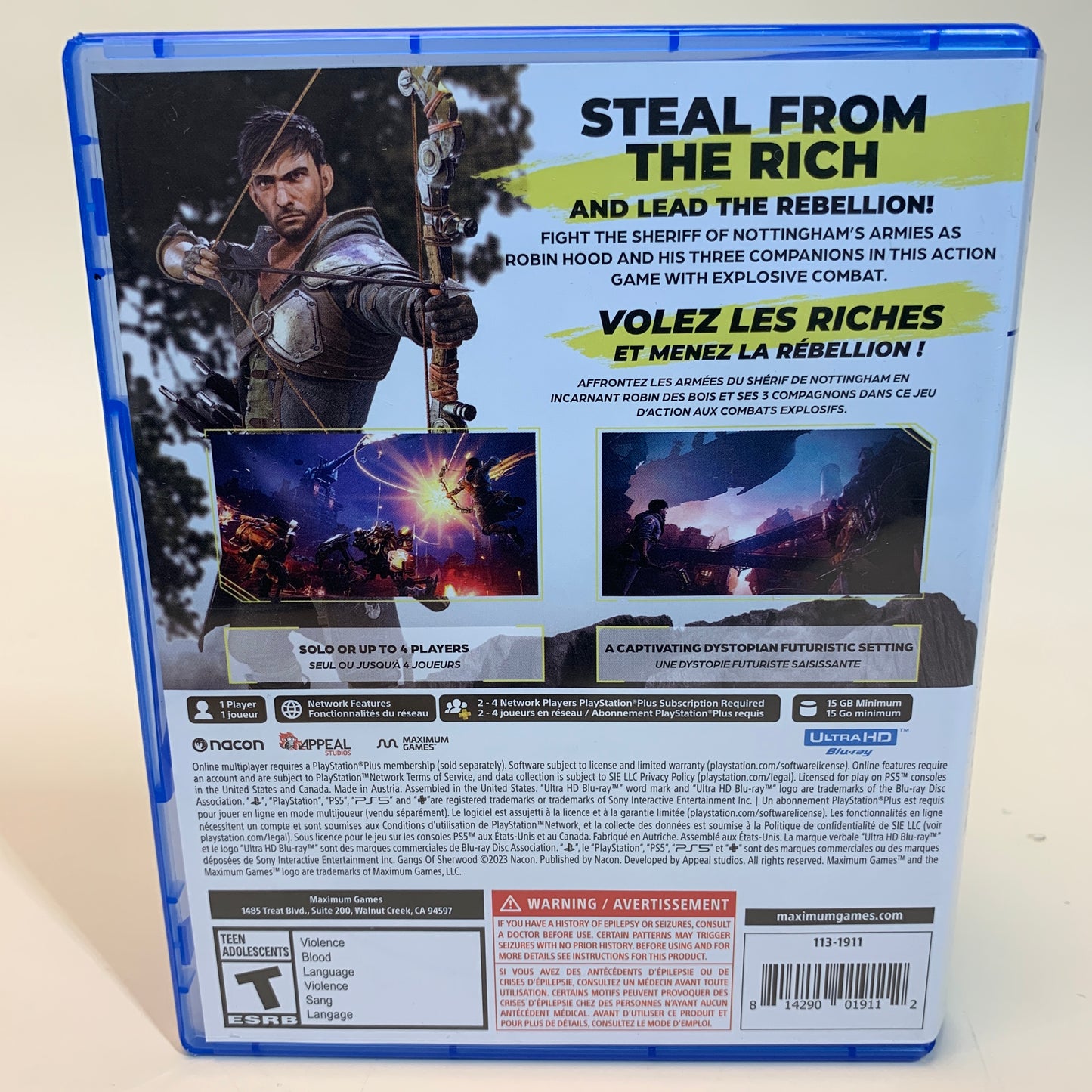 Gangs of Sherwood (Sony PlayStation 5 PS5, 2023)