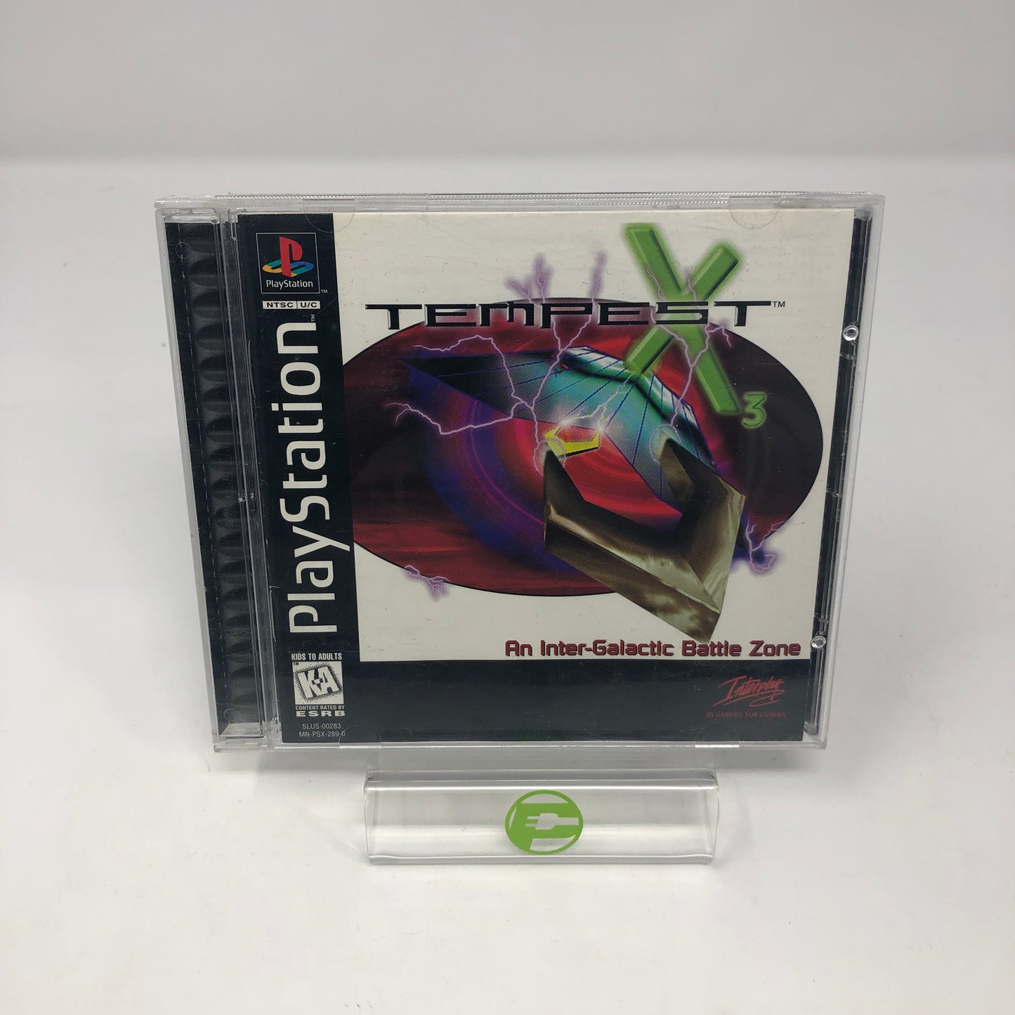 Tempest X3 An Inter-Galactic Battle Zone  (Sony PlayStation 1 PS1,  1996)