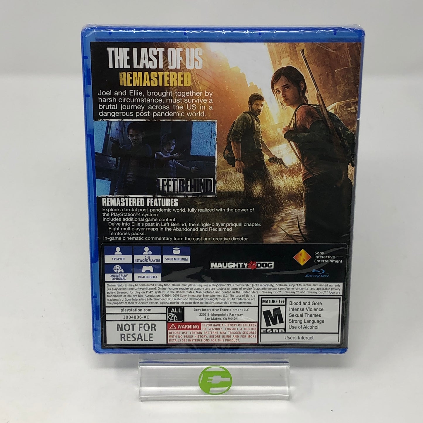 New The Last of Us Remastered (Sony PlayStation 4 PS4, 2014)