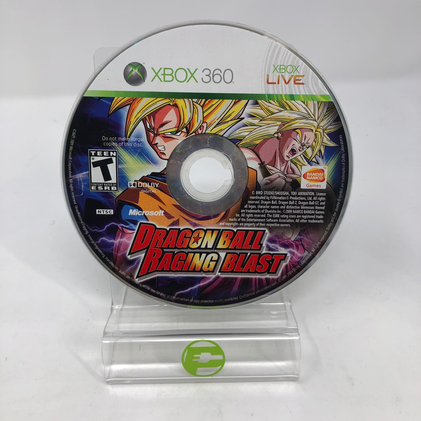 READ!!! Dragon Ball: Raging Blast (Microsoft Xbox 360, 2009)