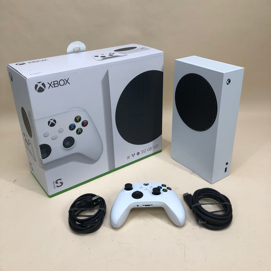 Microsoft Xbox Series S 512GB Console Gaming System White 1883