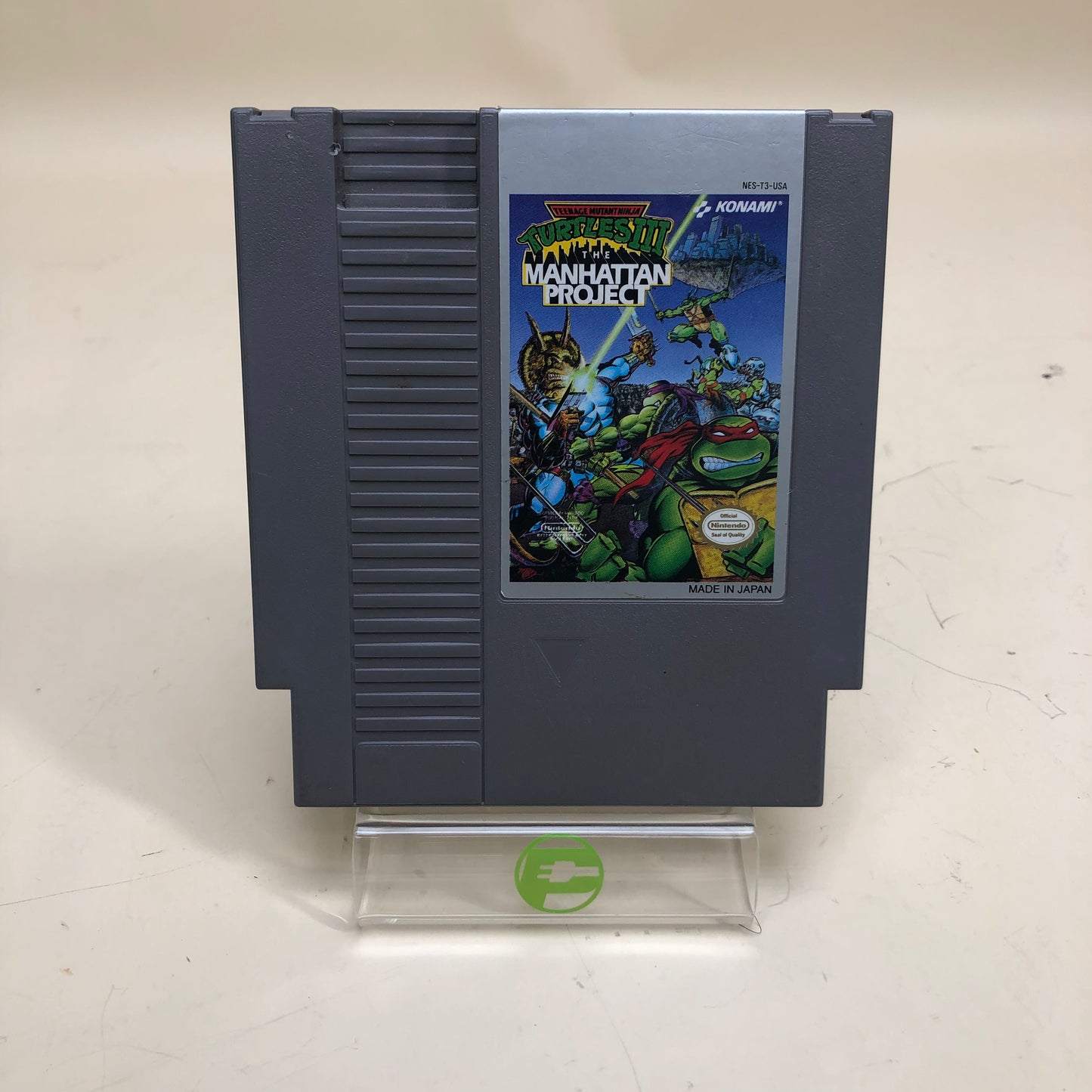 Teenage Mutant Ninja Turtles III The Manhattan Project (Nintendo NES, 1992)