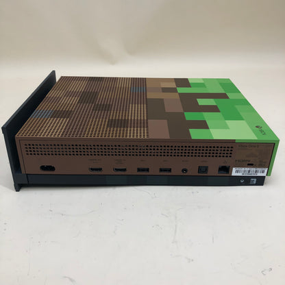 Microsoft Xbox One S 1TB Console Gaming System Minecraft Special Edition 1681