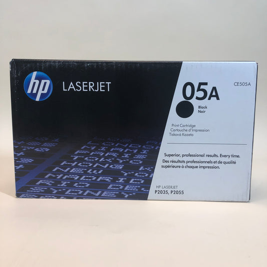 New HP 05A CE505-00902 Black Print Cartridge