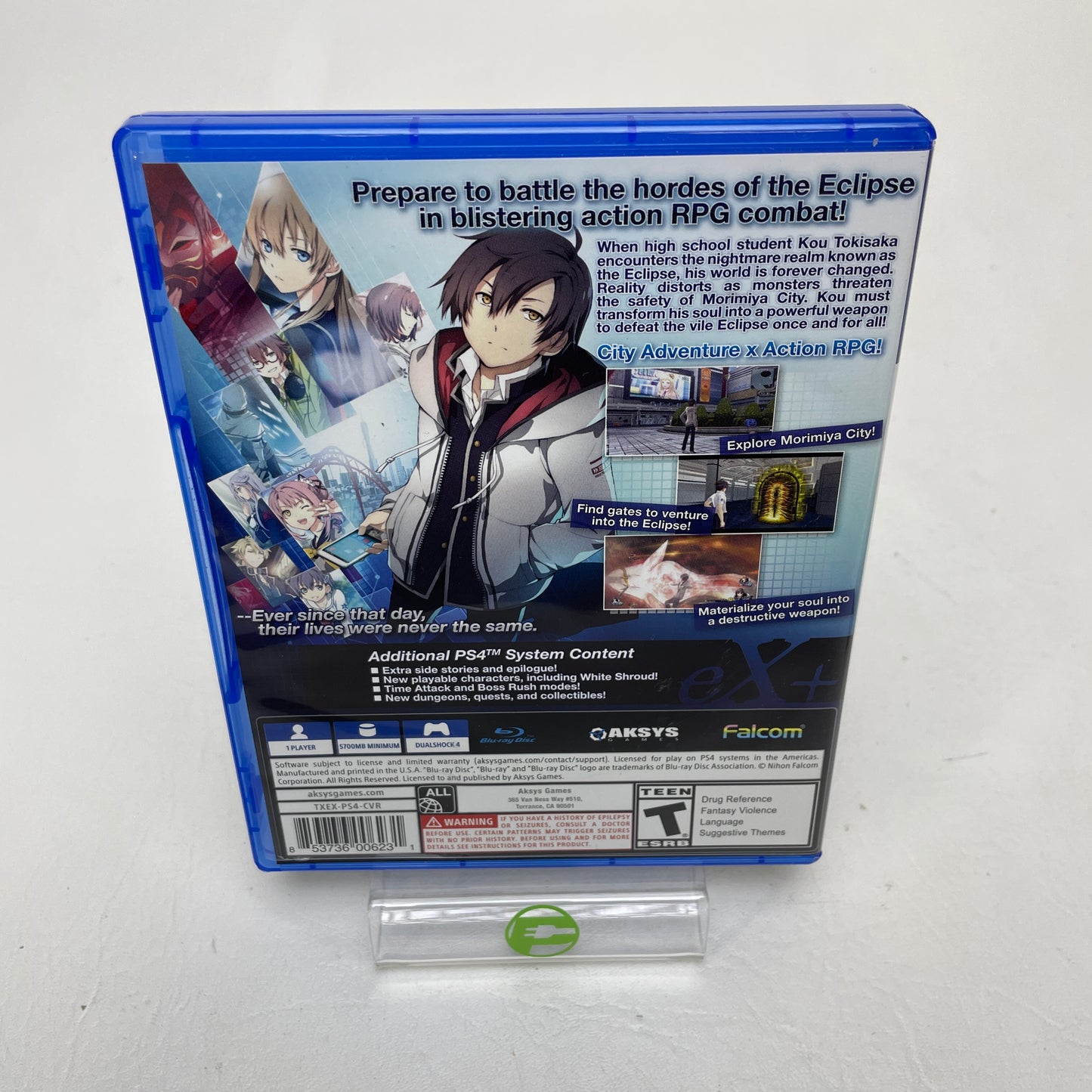 Tokyo Xanadu EX+ (Sony PlayStation 4 PS4, 2017)