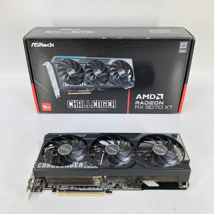 AsRock Radeon RX 9070 XT 16GB GDDR6 Graphics Card RX9070XTCL 16GB