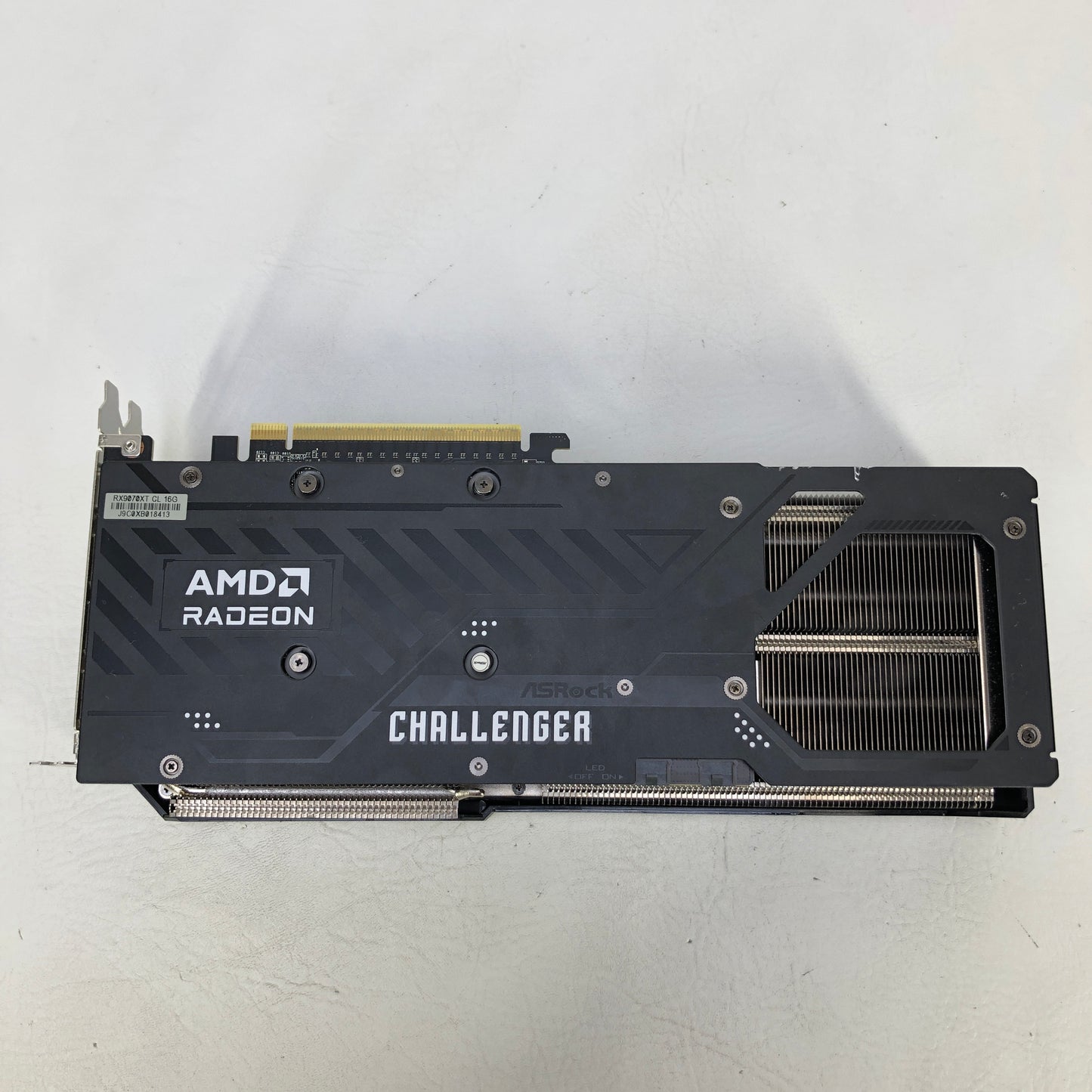 AsRock Radeon RX 9070 XT 16GB GDDR6 Graphics Card RX9070XTCL 16GB