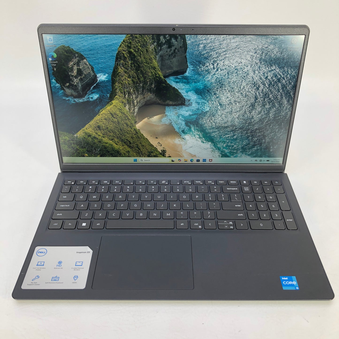 Dell Inspiron KKM15GS 15.6" i3-1215U 1.2GHz 8GB RAM 256GB SSD