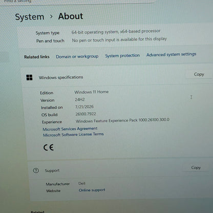 Dell Inspiron KKM15GS 15.6" i3-1215U 1.2GHz 8GB RAM 256GB SSD