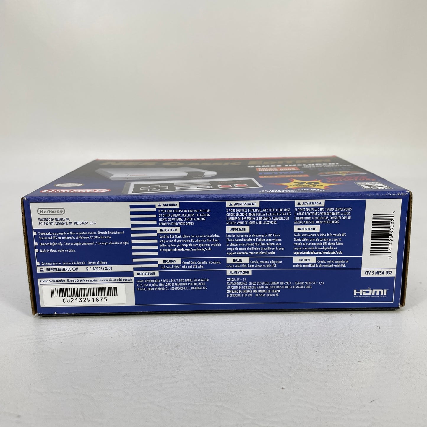 New Nintendo NES Classic Edition (Nintendo NES, 2016)