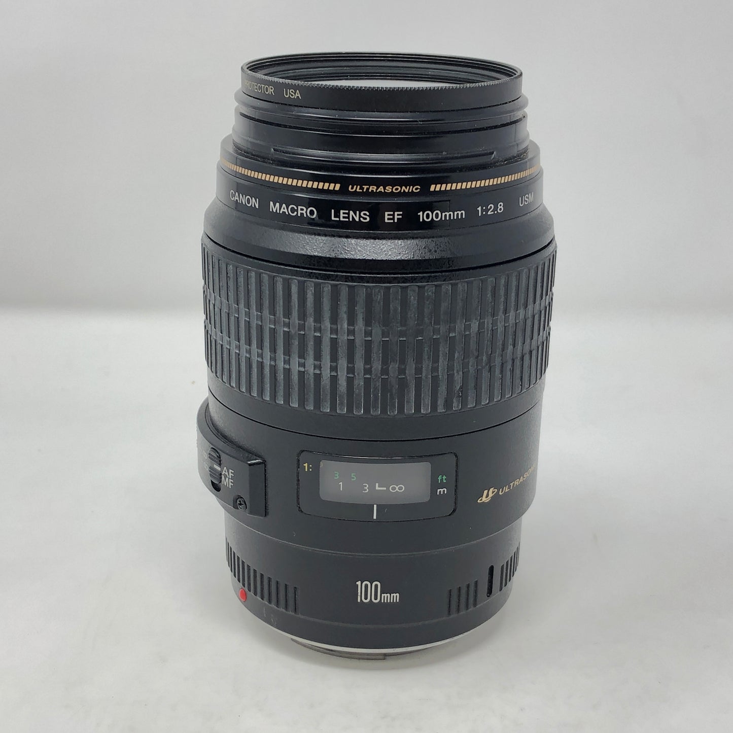 Canon EF 100mm f/2.8 Macro USM Lens w/ Caps