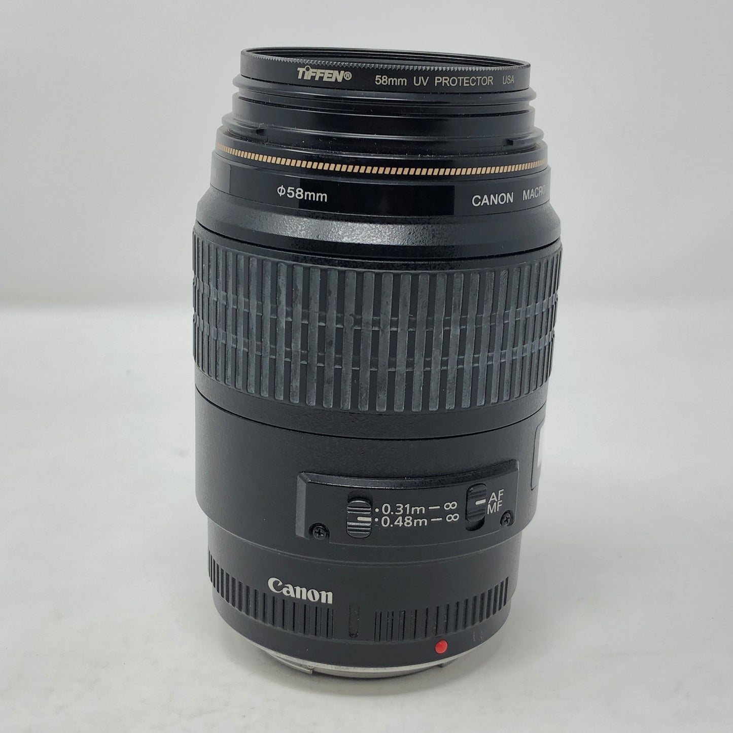 Canon EF 100mm f/2.8 Macro USM Lens w/ Caps