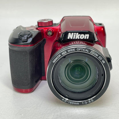 Nikon COOLPIX B500 16.0MP Red Compact Digital Camera