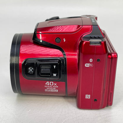Nikon COOLPIX B500 16.0MP Red Compact Digital Camera